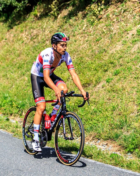 Col Madeleine France Août 2020 Cycliste Italien Davide Formolo Équipe — Photo