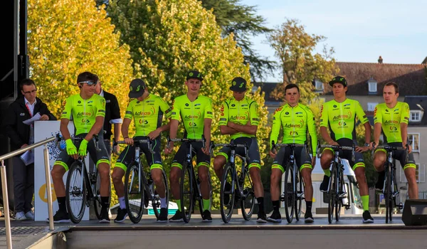 Chartres Fransa Ekim 2019 Fransız Bisiklet Yarışı Paris 2019 Dan — Stok fotoğraf