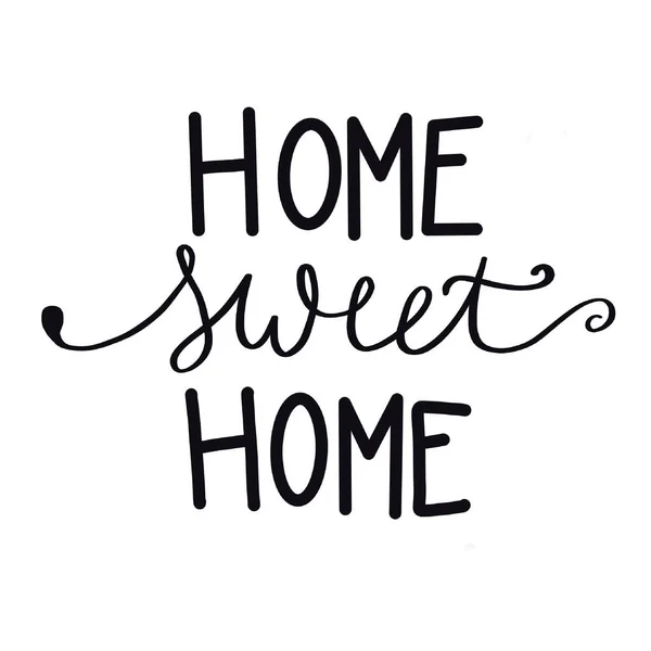 Offerte - home sweet Home on white — Stockfoto
