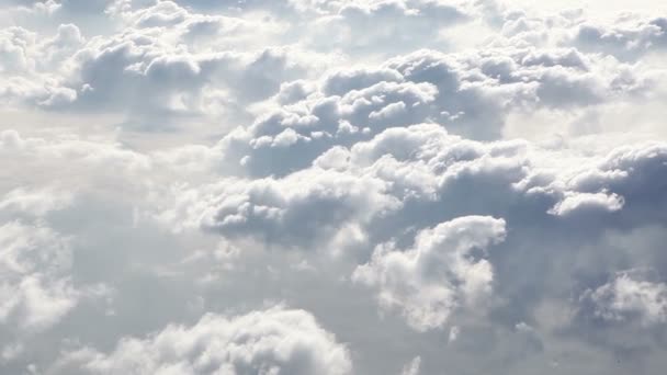 Por Encima Las Nubes Volando Aire — Vídeos de Stock