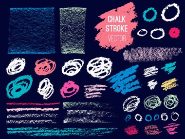 Kontur spot blod ayarlayın. Fırça, kalem, marker, tebeşir.