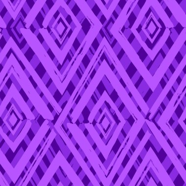 Sorunsuz vektör renkli Fırça kontur deseni. Trendy renkler moda kumaş, kapak, tekstil arka plan tasarımı. Çizilmiş vektör çizim el.