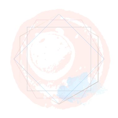 Altın pembe sanat çerçeve. Modern kart tasarımı, fırça darbesi, çizgiler, puan, altın, sigorta primi broşür, el ilanı, davet şablonu. Güzellik kimlik zarif stili. Elle çizilmiş vektör.