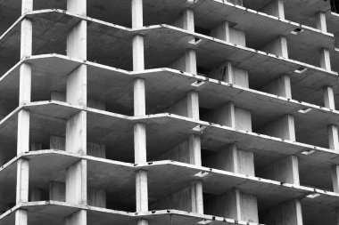 çok katlı bina inşaatı