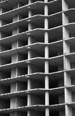 çok katlı bina inşaatı