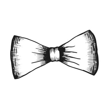 el çizimi yay. Beyaz arka plan üzerinde izole.