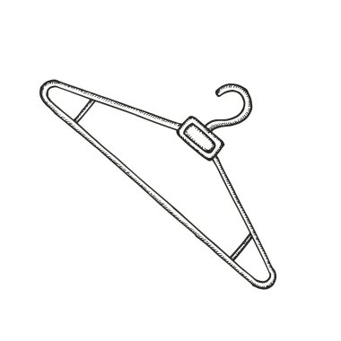 Beyaz arka plan, vektör, illüstrasyon izole askı düz simgesi 