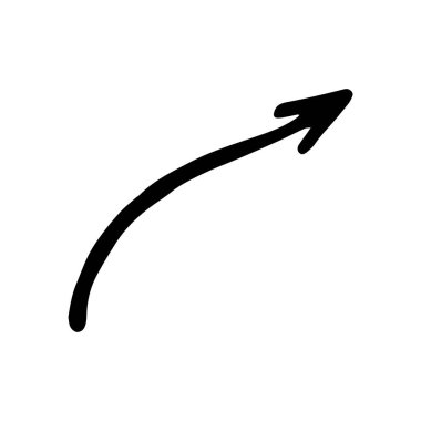 vektör ok. Beyaz arka plan üzerinde izole