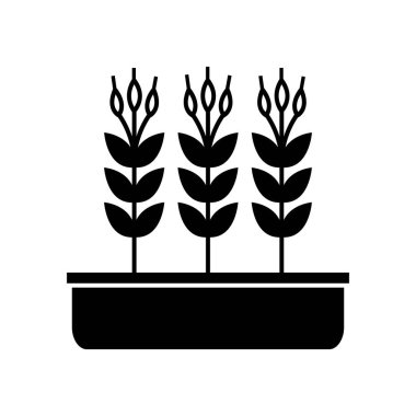 çiçekler vektör. Beyaz arka plan üzerinde izole