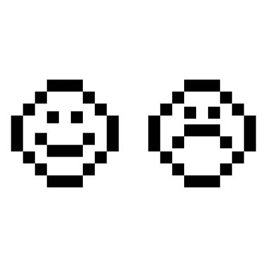 suratlar simgeler vektör. izole.