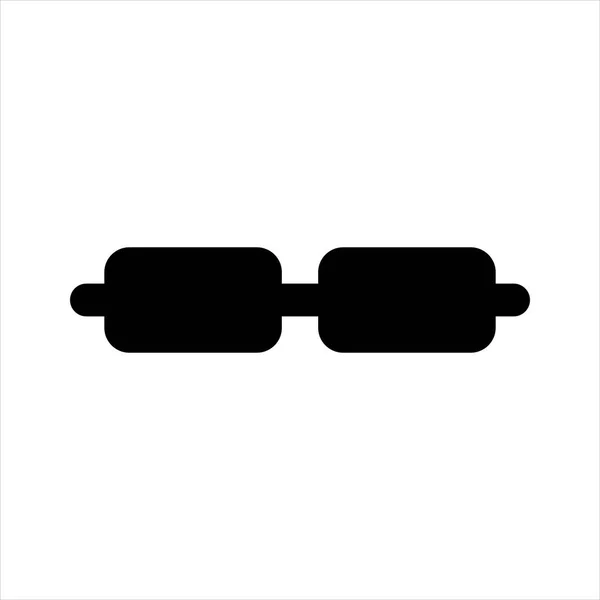 拡大鏡医療双眼鏡 孤立した Icon オブジェクト — ストックベクタ