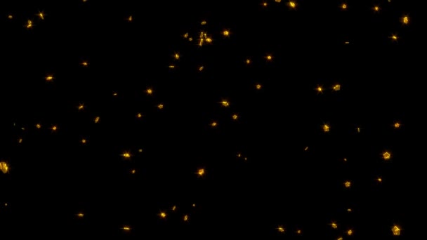 Pluie de Chubby Gold Cinq branches étoiles avec canal Alpha 