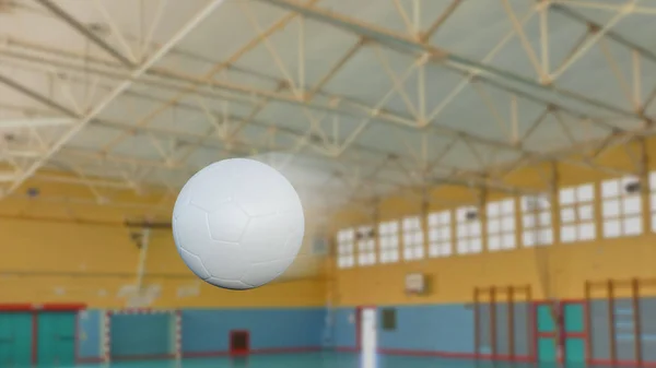 Handball snapshot with speed blur effect