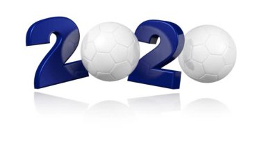 Hentbol topu 2020 tasarım Sonsuz Rotasyon Beyaz Arka Plan üzerinde
