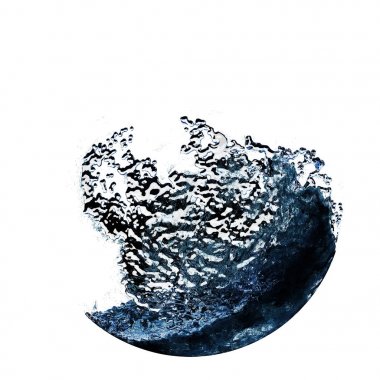 Sıvı Topun pürüzsüz yüzeyi ve şekli 