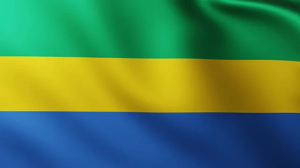 Nagy Zászló Gabon Teljes Képernyős Háttér Szél Hullám Minták — Stock Fotó