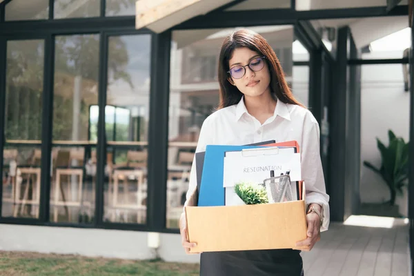 Arbeitsplatzwechsel Arbeitslosigkeit Resigniertes Konzept — Stockfoto