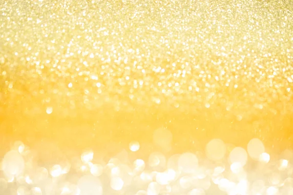 Abstraktes Gold Glitzern Bokeh Lichter Mit Weichem Hellen Hintergrund — Stockfoto