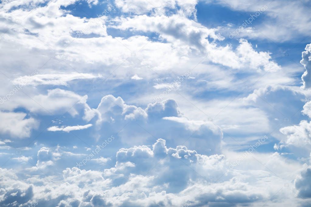 Sky white clouds background. Clouds sky background.