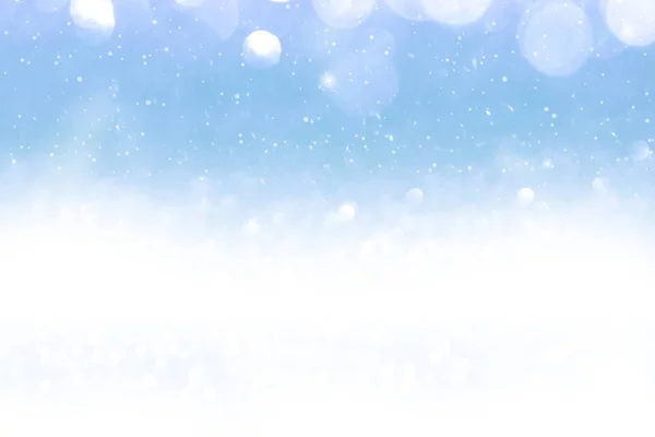 Winter Kerstmis Achtergrond Foto Van Winter Achtergrond Vervagen Blur Bokeh — Stockfoto