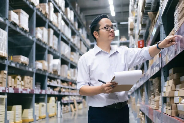 Venta Por Mayor Logística Negocios Exportación Concepto Personas Hombre Trabajador — Foto de Stock