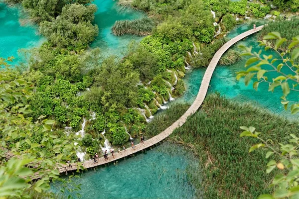 Plitvicei Nemzeti Park, Horvátország — Stock Fotó