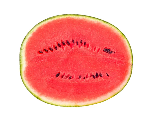Vattenmelon hälften — Stockfoto