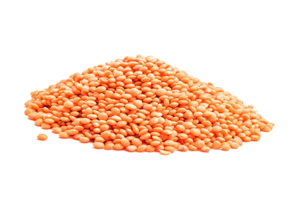 Raw red lentil beans — Stock Photo, Image