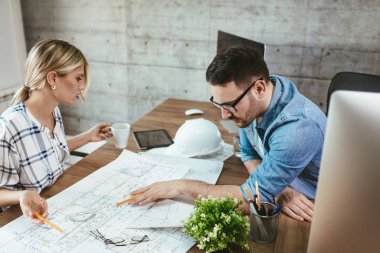 Office planları analiz meslektaşları genç mimar
