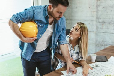 Office planları analiz meslektaşları genç mimar