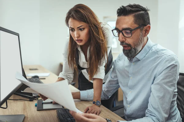 Kreatives Businessteam Arbeitet Neuem Projekt Büro — Stockfoto