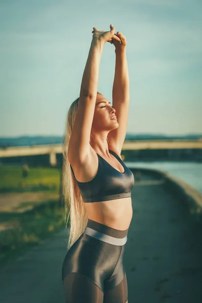 So Many Benefits Of Outdoors Exercise — Stock Photo, Image