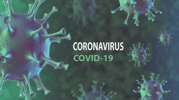 Çin Gribi Coronavirus 2019 Ncov Olarak Adlandırılır Tüm Dünyaya Yayılmıştır — Stok fotoğraf