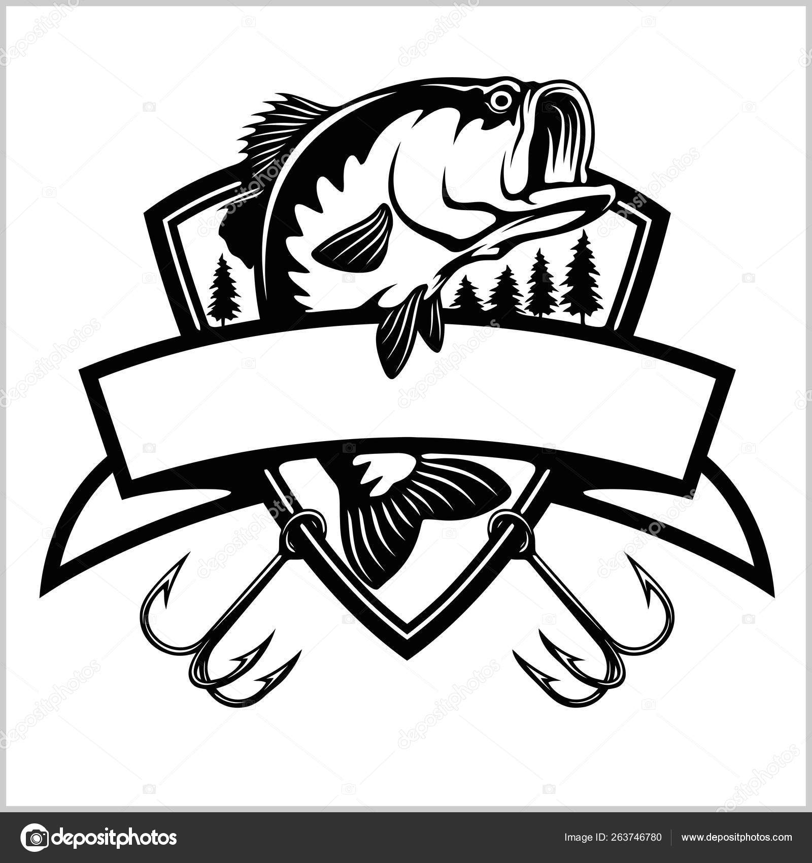 Free Free 198 Outline Bass Fish Svg SVG PNG EPS DXF File