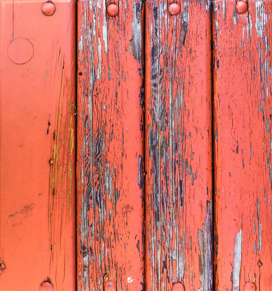 Деревянные Панели Старой Потрескавшейся Краски — стоковое фото