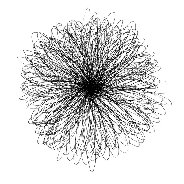 Explosión de mango de abstracción. Vector — Archivo Imágenes Vectoriales