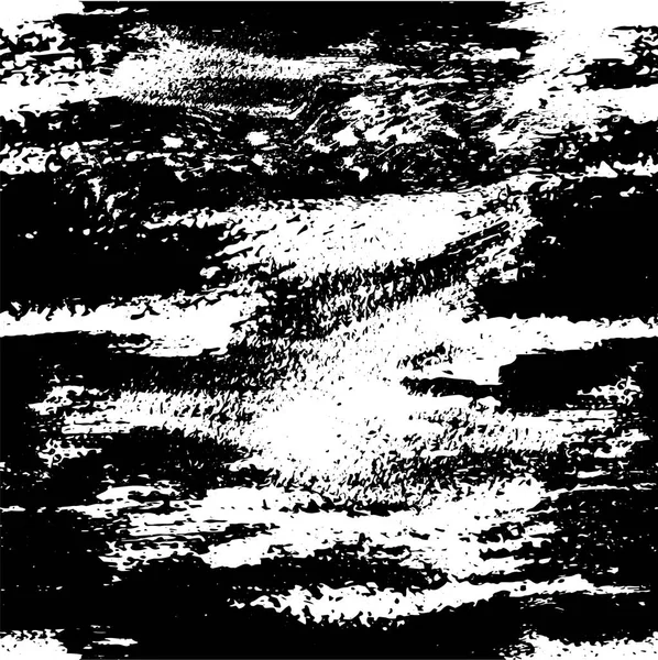 Fekete-fehér festékkel foltok háttérben. Zökkenőmentes grunge háttér blots. Vektoros illusztráció. — Stock Vector