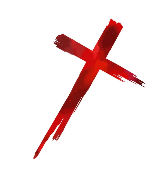 Cholerny Krzyż Ilustracja Wektora — Wektor stockowy
