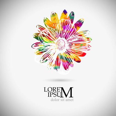 Beyaz arkaplanda gökkuşağı nesneleri koleksiyonu olan illüstrasyon