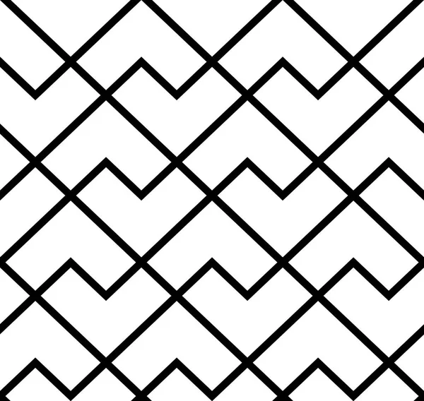 Het geometrische patroon met strepen. Naadloze vector achtergrond. Grafische moderne structuurpatroon — Stockvector