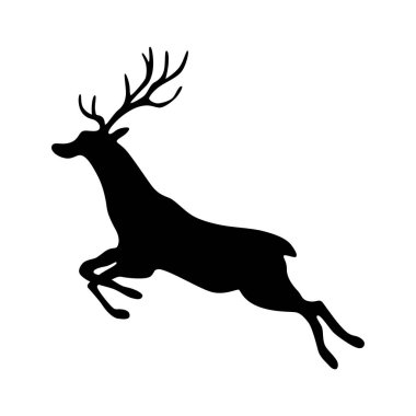 Orta sıçrayışta bir geyiğin çarpıcı silueti doğadaki zarafet ve çevikliğin özünü yakalıyor. Vahşi yaşam ve açık hava temaları için mükemmel..