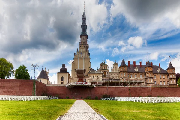 Het Jasna Gora klooster in Czestochowa. Polen. — Stockfoto
