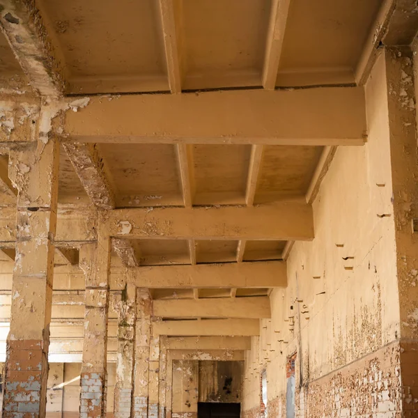 Ruinas Una Fábrica Industrial Muy Contaminada Serie Industrial — Foto de Stock