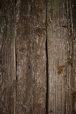 Karanlıkta güzel eski ahşap arka plan görünümünü kapat 