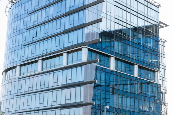 Bürogebäude Fassade Aus Stahl Und Glas — Stockfoto