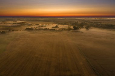 sabah tarlalarda sis