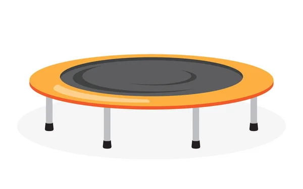 Icône de trampoline sur fond blanc — Image vectorielle