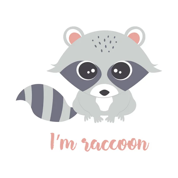 Cartoon raccoon Vector Art Stock Images | Depositphotos