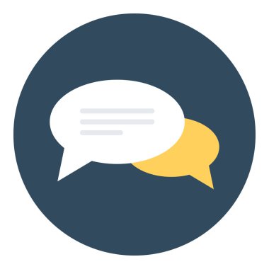 Yeni mesaj, iletişim, sohbet bildirim