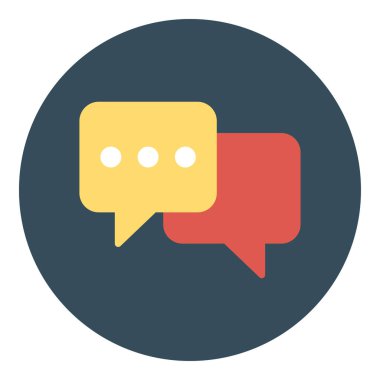 Yeni mesaj, iletişim, sohbet bildirim